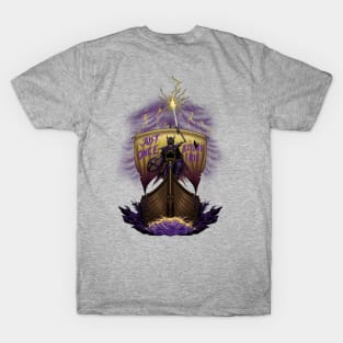 Minnesota Vikings Fans - Just Once Before I Die: Struck by Lightning T-Shirt